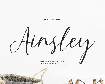 Ainsley Script DEMO font