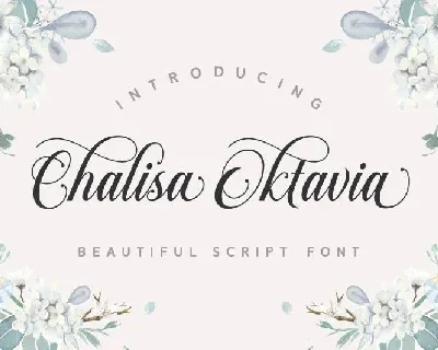 Chalisa Oktavia font