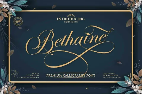 Bethaine font