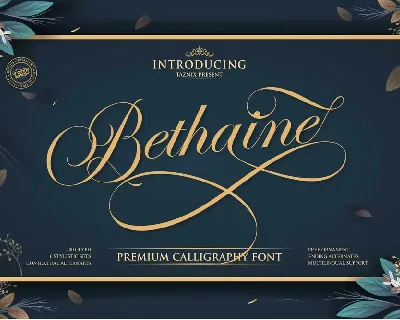 Bethaine font