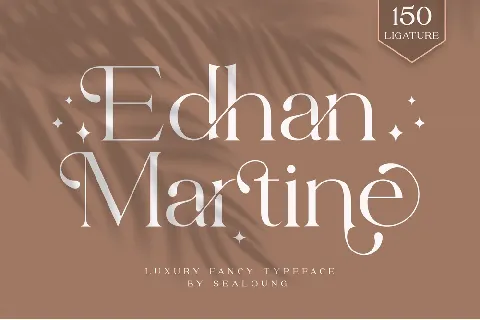 Edhan Martine font