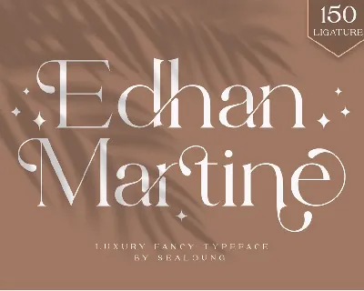 Edhan Martine font