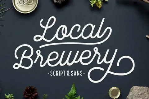 Local Brewery font