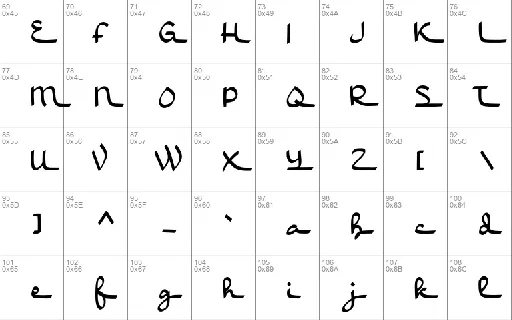 Humna font