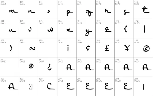 Humna font