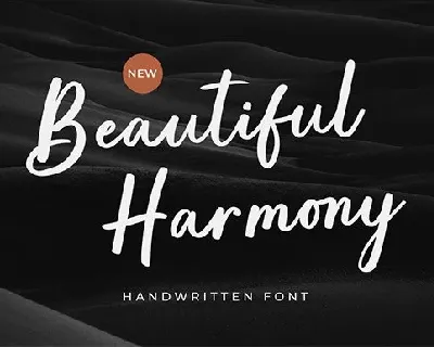 Beautiful Harmony font