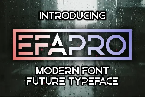 Efapro font