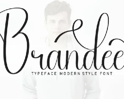 Brandee font