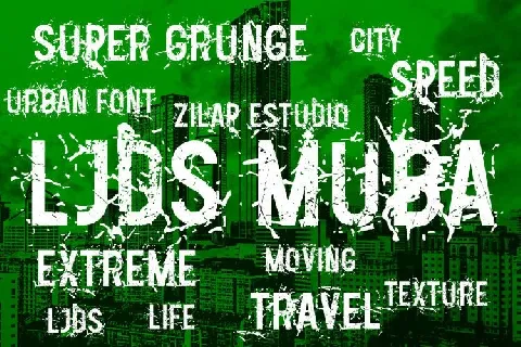 LJDS Zilap MUBA font