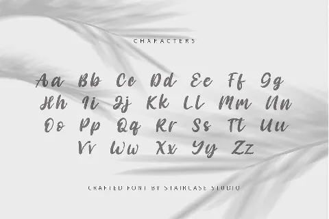 Angelica Caroline font