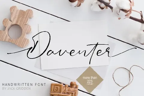 DaventerPersonalUse font