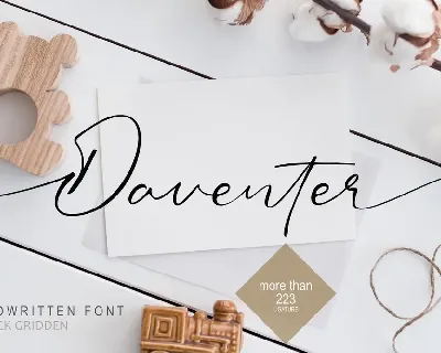 DaventerPersonalUse font