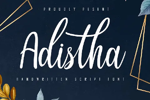 Adistha font