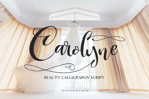 Carolyne Script font