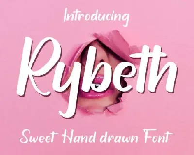 Rybeth Script font