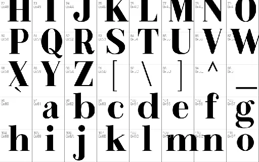 Metafiz Demo font