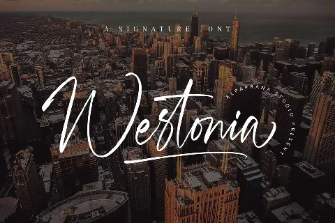 Westonia font