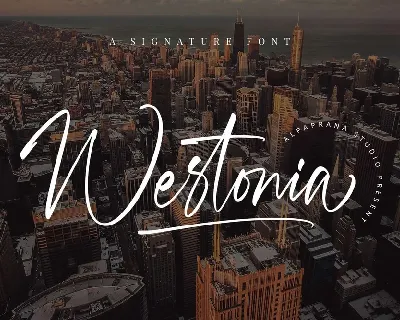 Westonia font