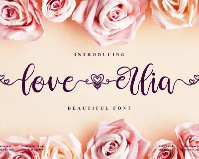 love erlia font