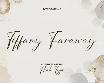 Tiffany Faraway Demo font