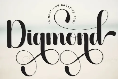 Diamond Script Typeface font