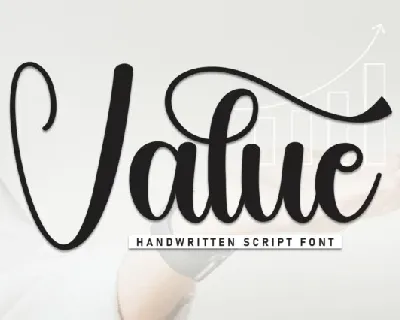 Value Script font