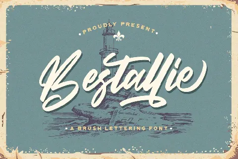 Bestallie font