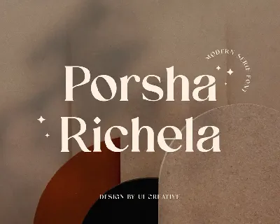 Porsha Richela font