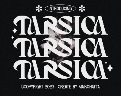 TARSICA font