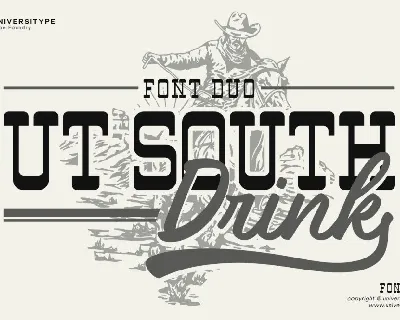 UT South Drink Demo font