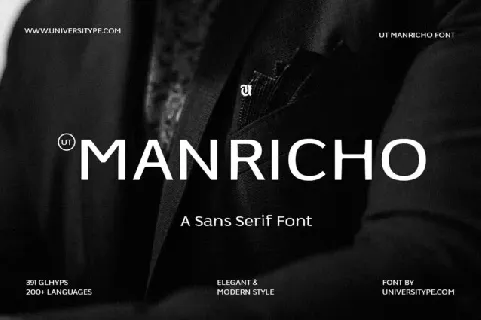 UT Manricho font