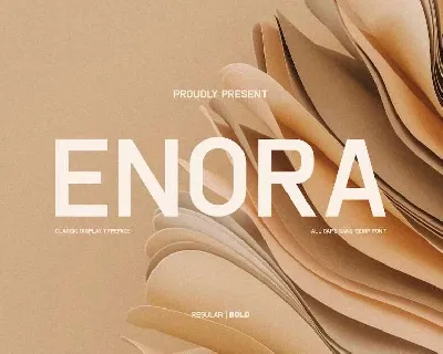 Enora font