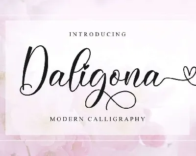 Daligona font