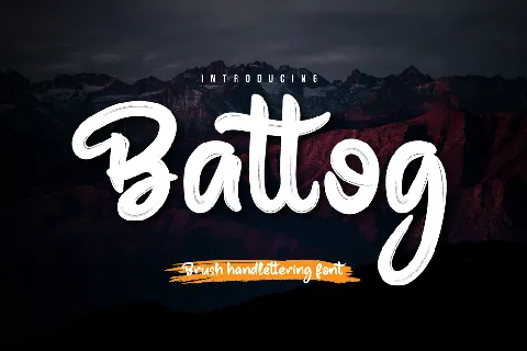 Battog Personal font