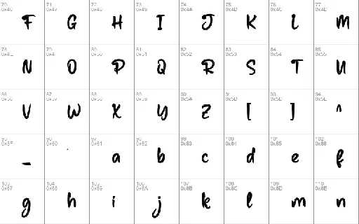 Battog Personal font