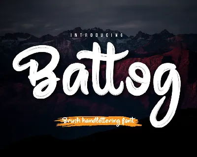 Battog Personal font