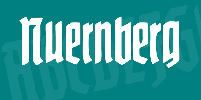 Nuernberg font