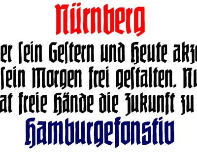 Nuernberg font