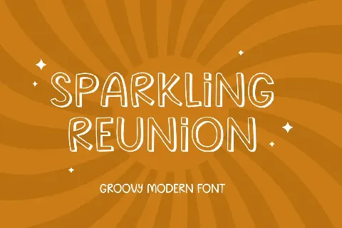 SparklingReunion font