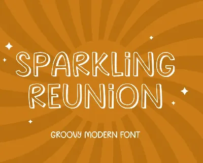 SparklingReunion font