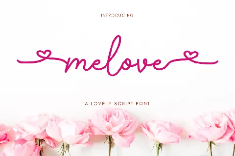 Melove font