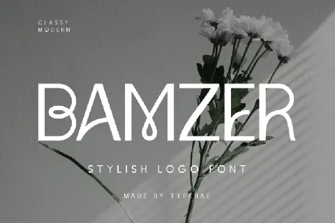 Bamzer font