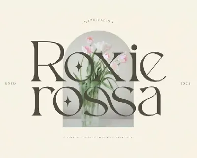 Roxie Rossa Serif font