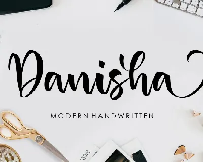 Danisha font