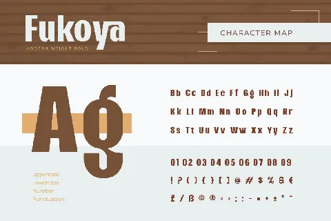 Fukoya font