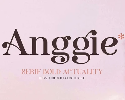 Anggie font