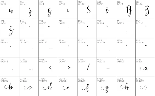 Lilly Mae font