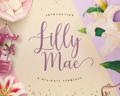 Lilly Mae font