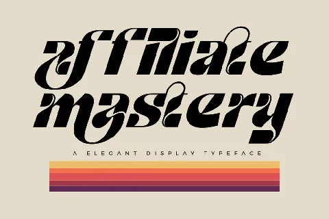 affiliate mastery demo font