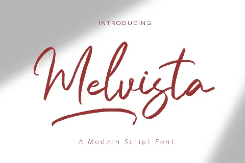 Melvista font